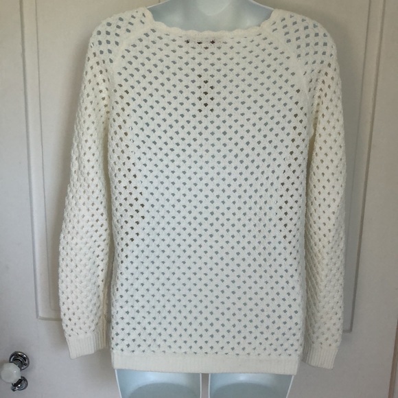 Cotton Crochet LS Sweater SP - Picture 3 of 6